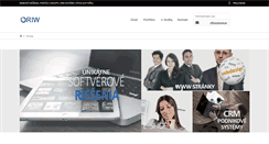 Desktop Screenshot of oriw.eu
